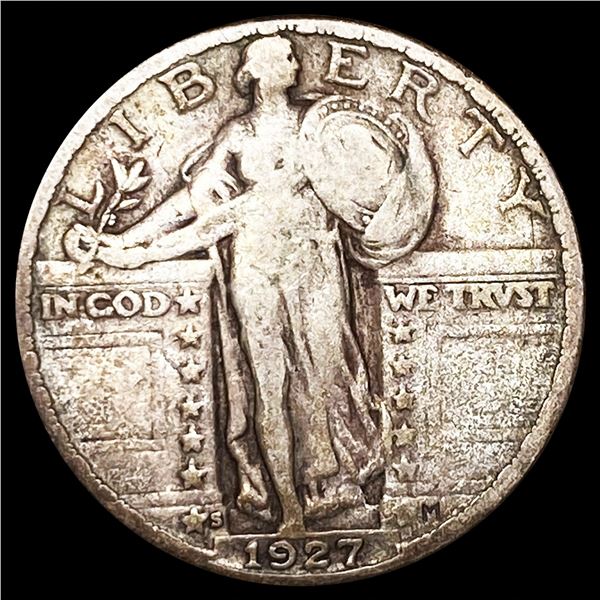 1927-S Standing Liberty Quarter NICELY CIRCULATED