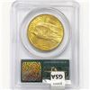 Image 2 : 1925 $20 Gold Double Eagle PCGS MS62