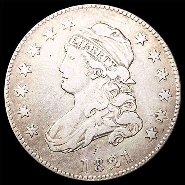 1821 Capped Bust Quarter ABOUT UNCIRCULATED