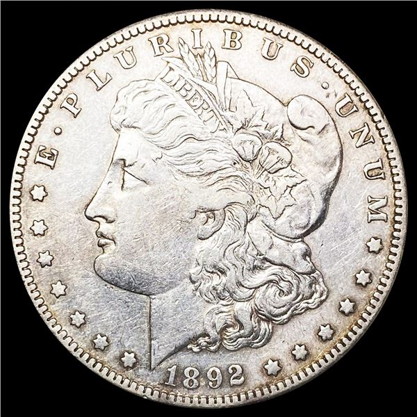 1892-S Morgan Silver Dollar LIGHTLY CIRCULATED