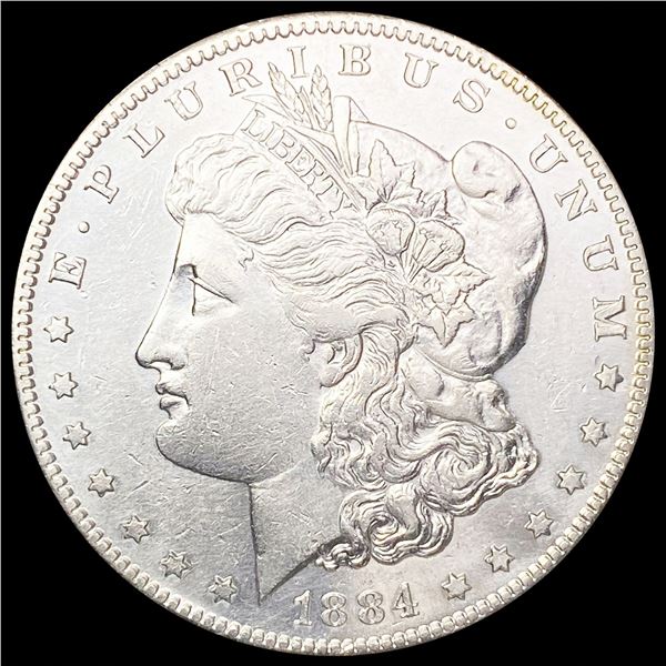 1884-S Morgan Silver Dollar CLOSELY UNCIRCULATED