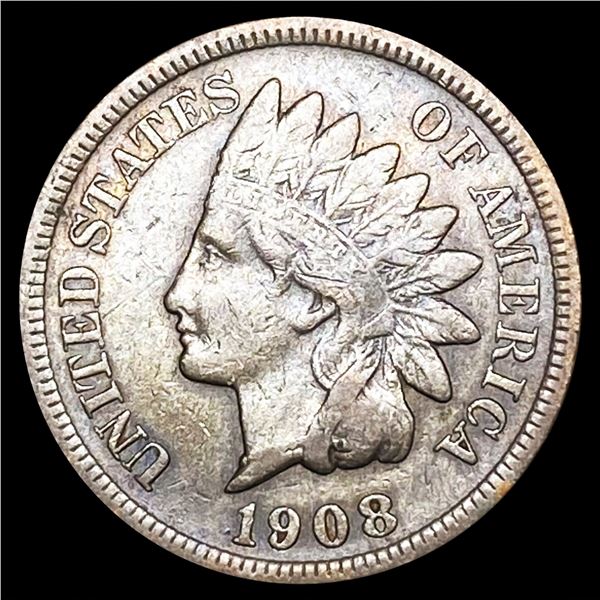 1908-S Indian Head Cent LIGHTLY CIRCULATED