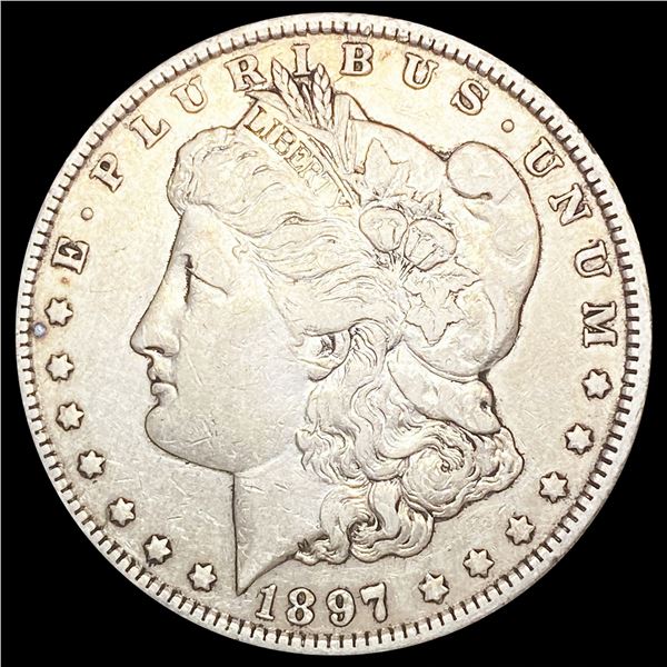 1897-O Morgan Silver Dollar CLOSELY UNCIRCULATED