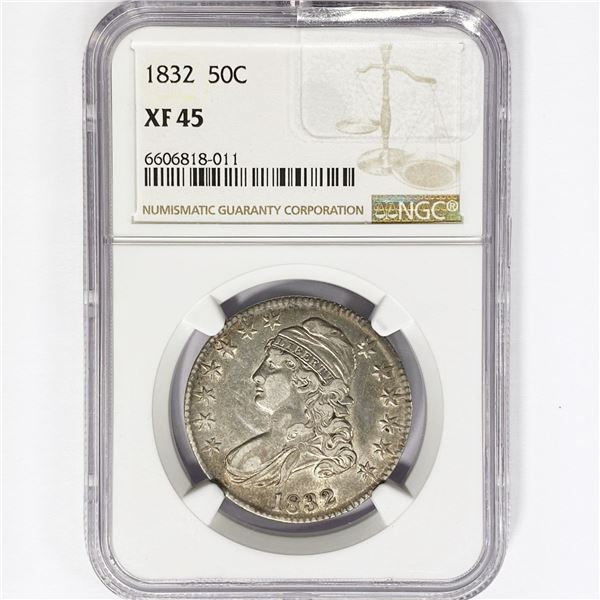 1832 Capped Bust Half Dollar NGC XF45