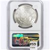 Image 2 : 1878-CC Morgan Silver Dollar NGC MS63