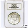 Image 3 : 1880-S Morgan Silver Dollar NGC MS65