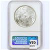 Image 2 : 1887 Morgan Silver Dollar NGC MS66