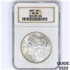 Image 3 : 1887 Morgan Silver Dollar NGC MS66
