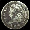 Image 1 : 1809 LG/SM 0 C-4 Classic Head Half Cent NICELY