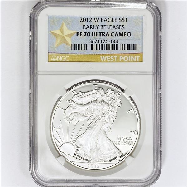 2012-W American Silver Eagle NGC PF70 UC