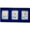 Image 2 : 2005 PDS Buffalo 5 Cent Set (3 Coins) ICG