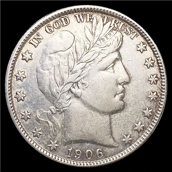 1906-D Barber Half Dollar CLOSELY UNCIRCULATED