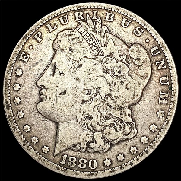 1880-CC Morgan Silver Dollar NICELY CIRCULATED
