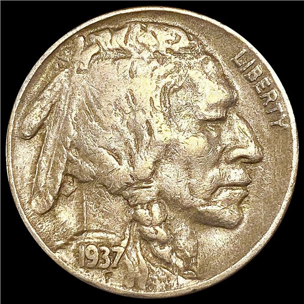 1937-D 3-Legs Buffalo Nickel CLOSELY UNCIRCULATED
