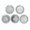 Image 1 : 1987-2000 US Commem Silver Coins (5 Coins)