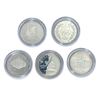 Image 2 : 1987-2000 US Commem Silver Coins (5 Coins)
