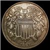 Image 1 : 1867 Two Cent Piece HIGH GRADE