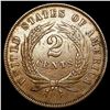 Image 2 : 1867 Two Cent Piece HIGH GRADE