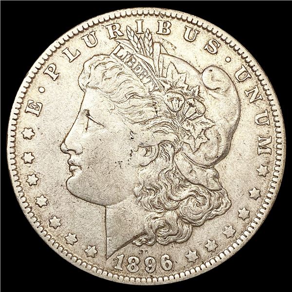 1896-O Morgan Silver Dollar LIGHTLY CIRCULATED