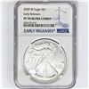 Image 1 : 2020-W American Silver Eagle NGC PF70 UC