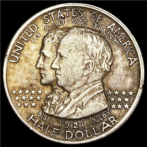 1921 Alabama Half Dollar LIGHTLY CIRCULATED