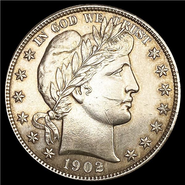 1902 Barber Half Dollar UNCIRCULATED