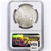 Image 2 : 1880-S Morgan Silver Dollar NGC MS65