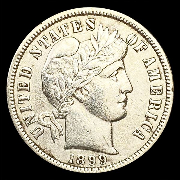 1899-O Barber Dime LIGHTLY CIRCULATED