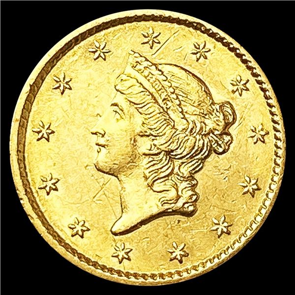 1852 Rare Gold Dollar UNCIRCULATED