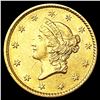 Image 1 : 1852 Rare Gold Dollar UNCIRCULATED