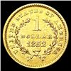 Image 2 : 1852 Rare Gold Dollar UNCIRCULATED