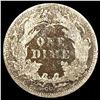 Image 2 : 1877-CC Seated Liberty Dime NICELY CIRCULATED