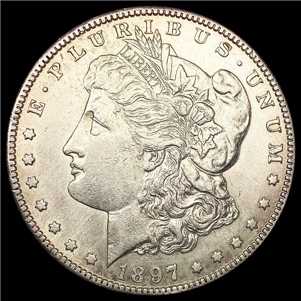 1897-S Morgan Silver Dollar CLOSELY UNCIRCULATED