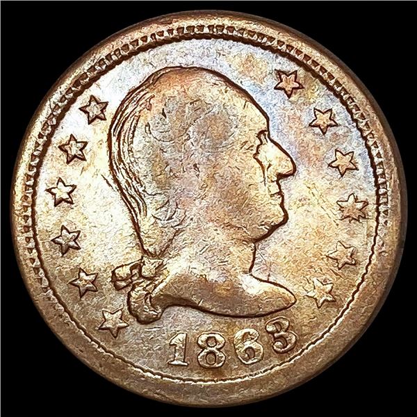 1863 Civil War Token 112/396a NICELY CIRCULATED