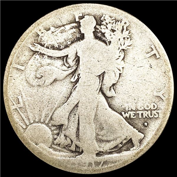 1917-S Walking Liberty Half Dollar NICELY