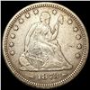 Image 1 : 1873 Arws Seated Liberty Quarter CLOSELY