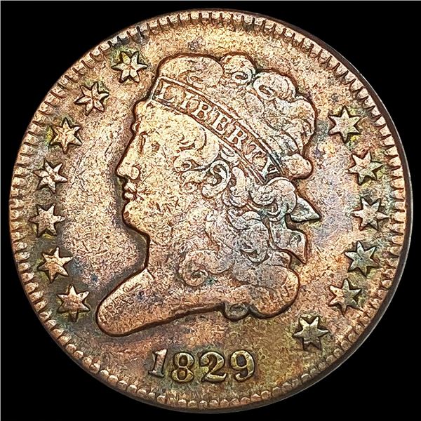 1829 Classic Head Half Cent NICELY CIRCULATED