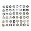 Image 1 : 1936-1998 Proof Washington Quarters (48 Coins)