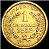 Image 2 : 1853 Rare Gold Dollar CLOSELY UNCIRCULATED