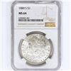 Image 1 : 1880-S Morgan Silver Dollar NGC MS64