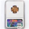 Image 2 : 1995 Lincoln Memorial Cent NGC MS67 RD, DDO