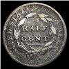Image 2 : 1809 Classic Head Half Cent NICELY CIRCULATED