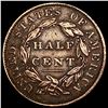 Image 2 : 1834 Classic Head Half Cent ABOUT UNCIRCULATED