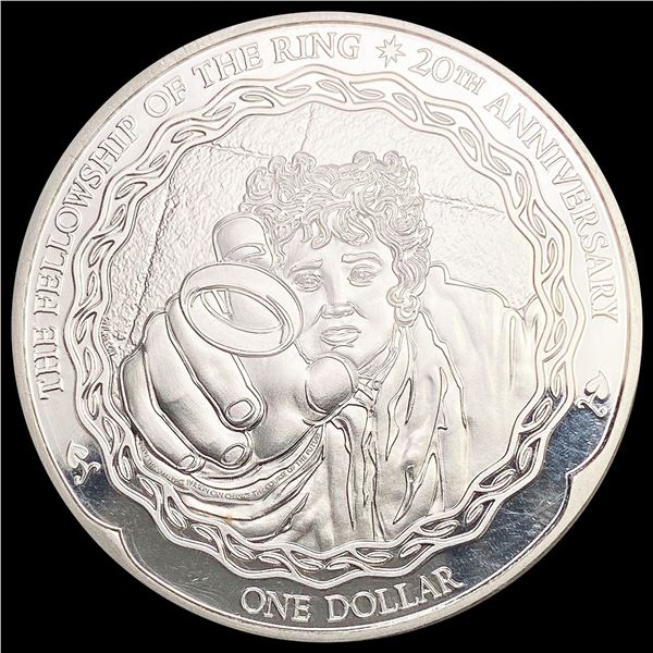 2021 New Zeland 1oz Silver Dollar GEM PROOF