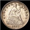 Image 1 : 1857 Seated Liberty Half Dime CLOSELY