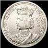 Image 1 : 1893 Isabella Silver Quarter UNCIRCULATED