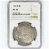 Image 1 : 1921-D Morgan Silver Dollar NGC MS65