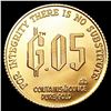 Image 2 : 1981 GSC 1/20oz Gold G.5 Token GEM PROOF