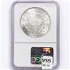 Image 2 : 1878-CC Morgan Silver Dollar NGC MS63