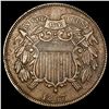 Image 1 : 1867 Two Cent Piece CLOSELY UNCIRCULATED